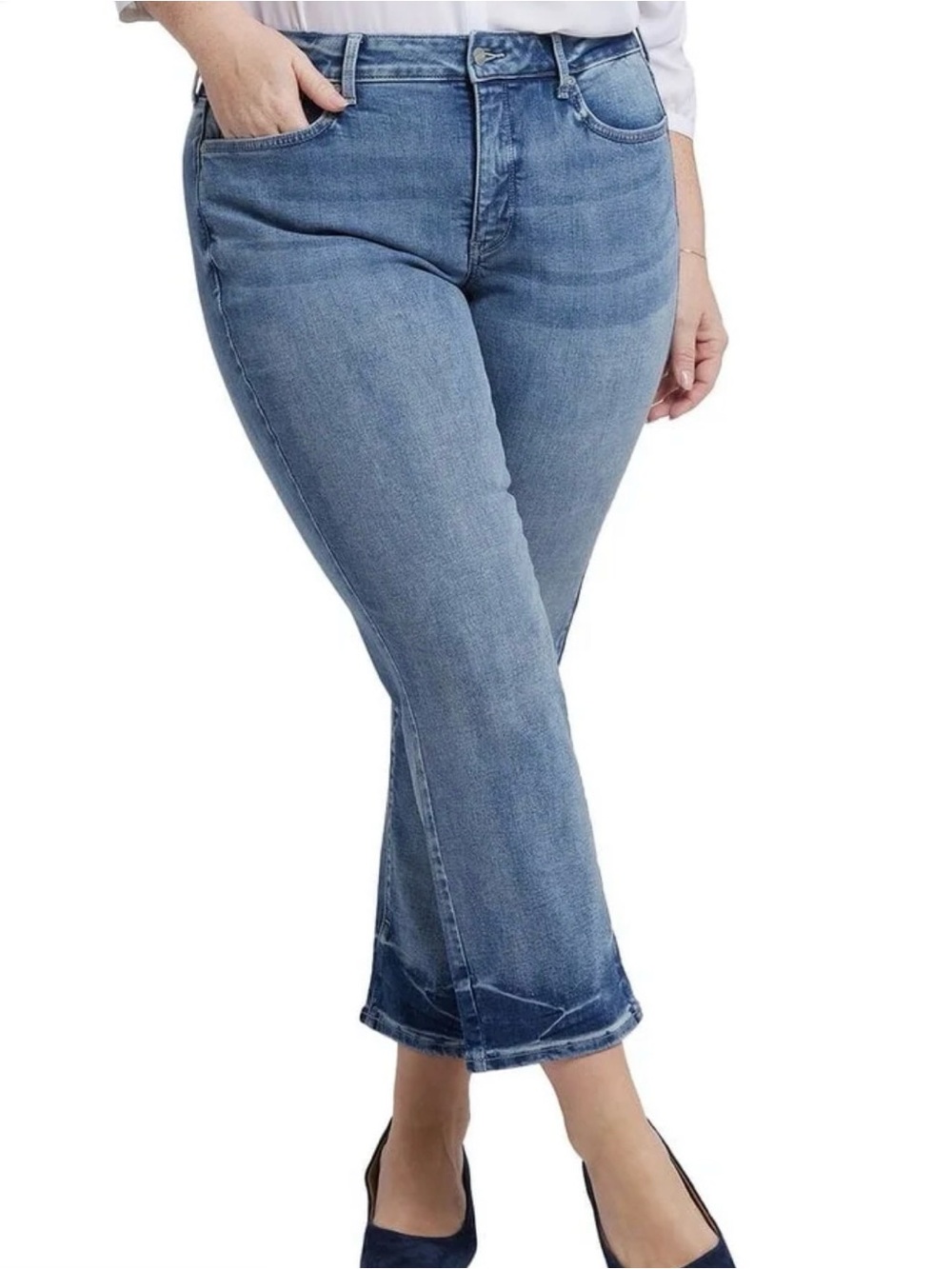 NYDJ Marilyn Straight Ankle Crop Jean 16